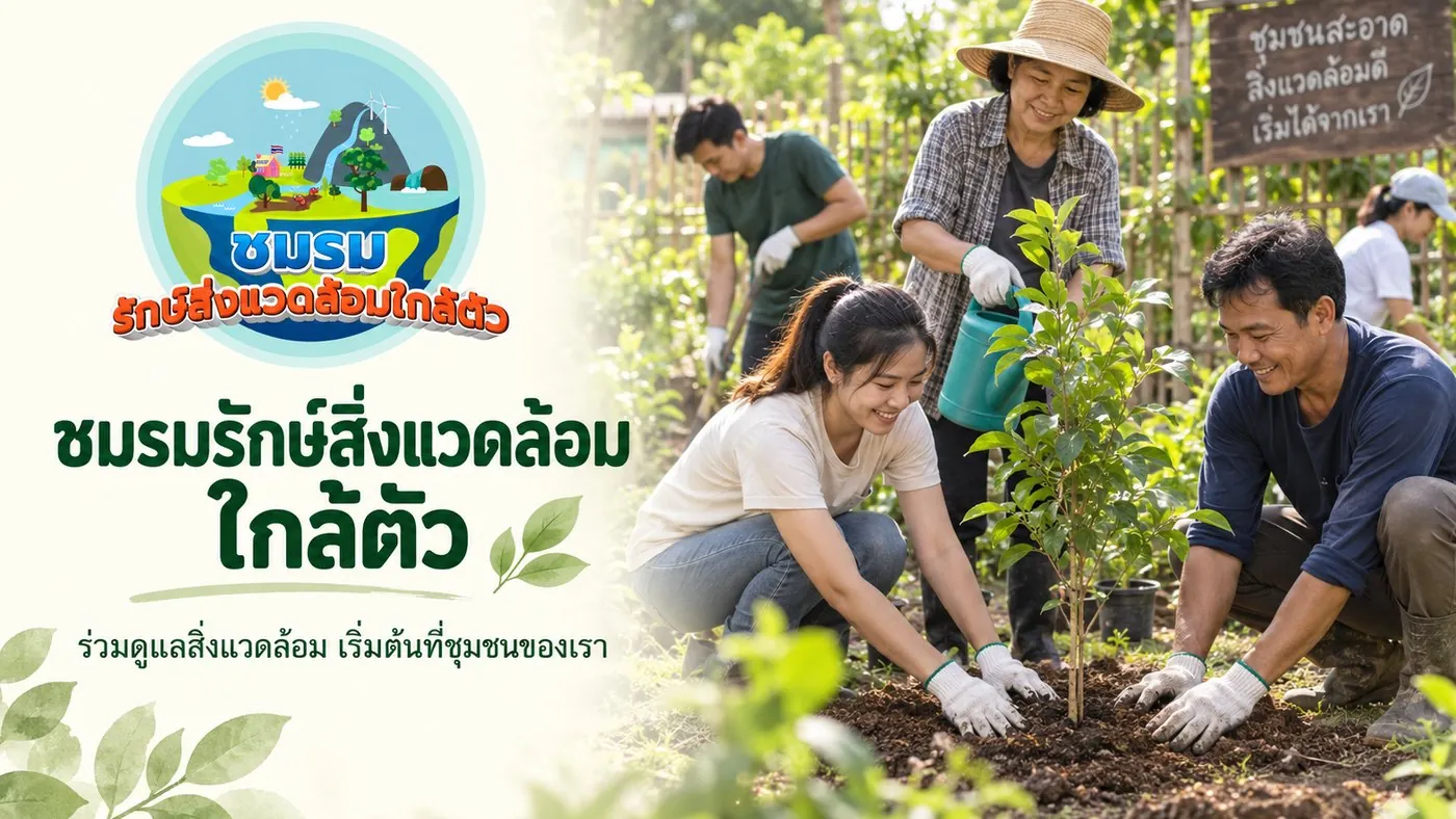 ชมรมรักษ์สิ่งแวดล้อมใกล้ตัว