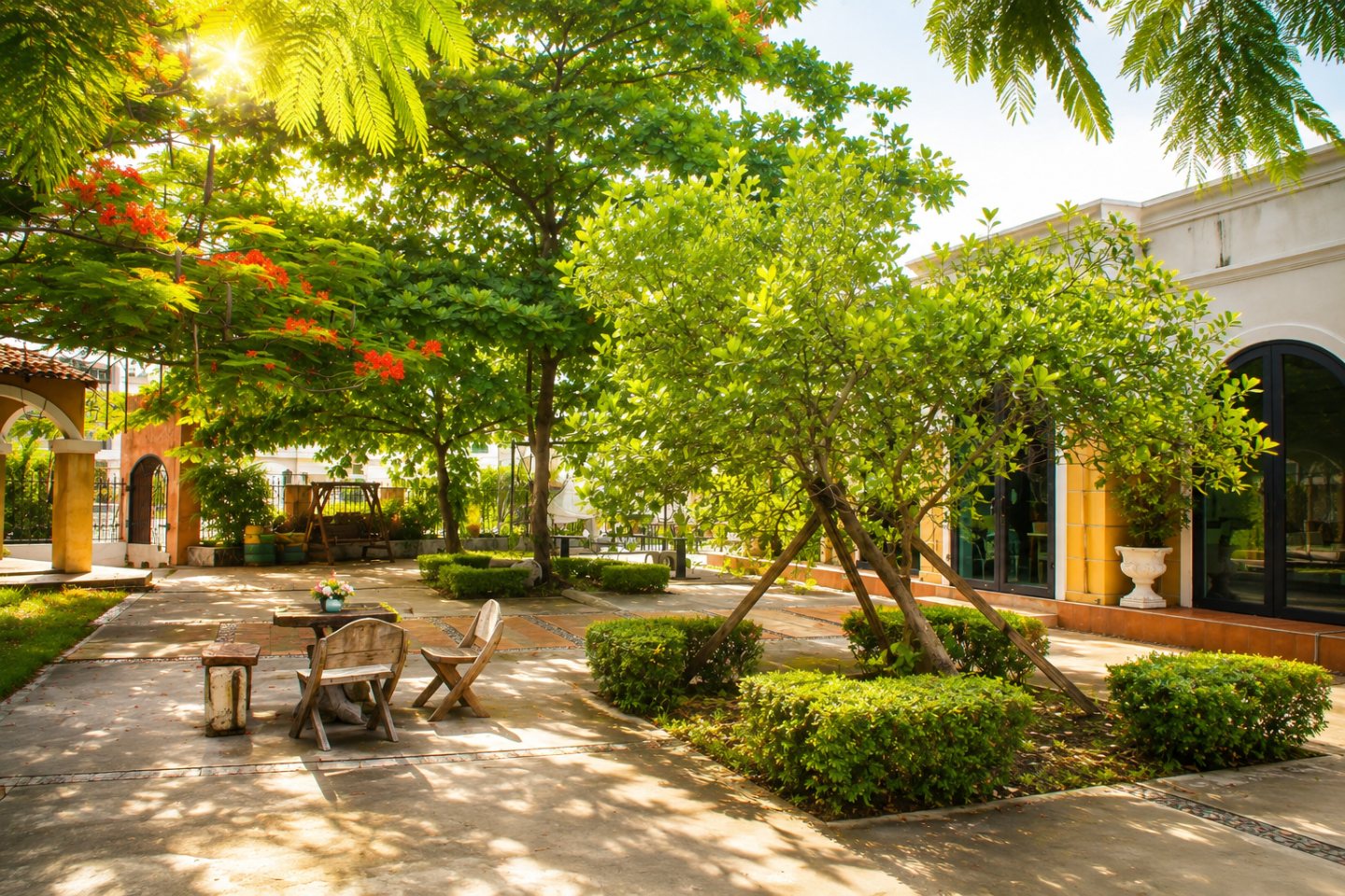 Oxygen Garden ยามเช้า ที่ Welnez World