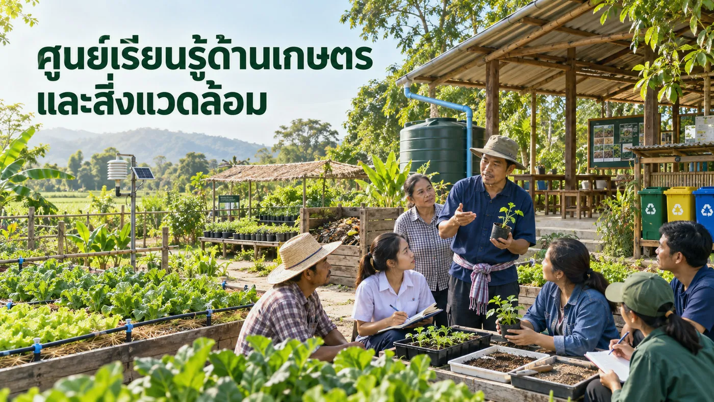 ศูนย์เรียนรู้ด้านเกษตรและสิ่งแวดล้อม