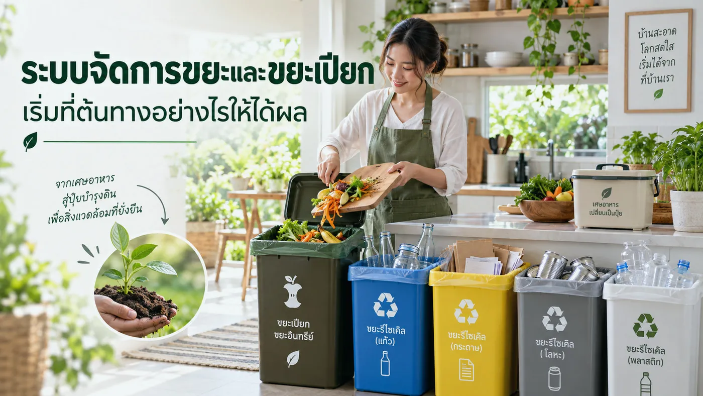 ระบบจัดการขยะและขยะเปียก